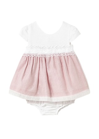 Rochii - Rochie + chilotei - Roz - Mayoral  12 luni