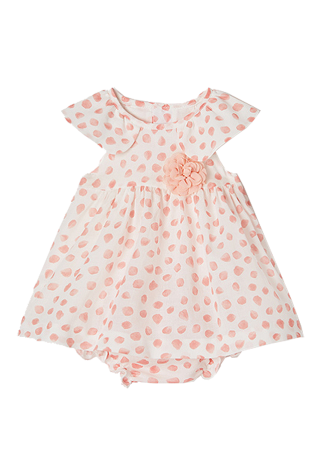 Haine  Incaltaminte Accesorii - Rochie + chilotel - Petale flori - Mayoral 4-6 luni