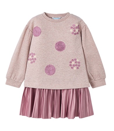 Rochii - Rochie cu bluza - roz - Mayoral  5 ani