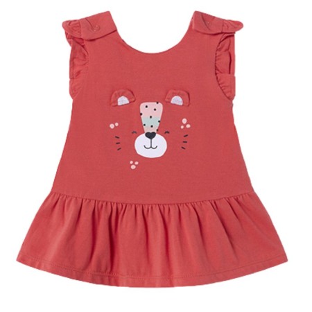 Rochii - Rochie cu bretele din bumbac sustenabil - Mayoral 2-4 luni
