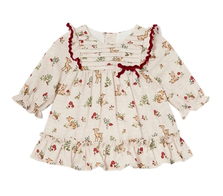 Rochii - Rochie cu imprimeu si volane - Mayoral   18 luni