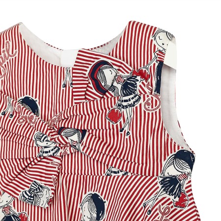 Rochie desene - Papusi - Rosu [2]