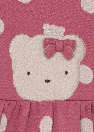 Rochie ECOFRIENDS cu buline + bentita - Mayoral  18 luni [2]