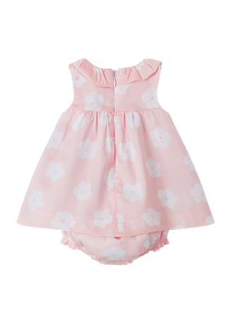 Rochie florice ECOFRIEND + chilotei - Roz - Mayoral 12 luni [1]