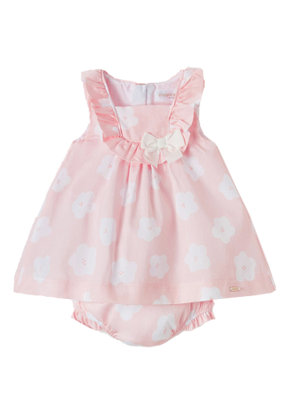 Rochie florice ECOFRIEND + chilotei - Roz - Mayoral 12 luni [0]