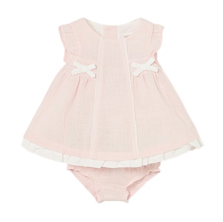 Rochii - Rochie fronseuri - nude