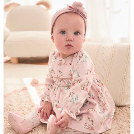 Rochii - Rochie - Iepurasi - Roz pal - Mayoral  18 luni