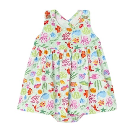 Rochii - Rochie imprimeu marin chilotei - Mayoral   3 ani