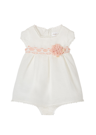 Rochii - Rochie in ECOFRIENDS + chilotei - Mayoral  12 luni