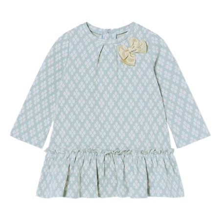 Rochii - Rochie jacquard - verde - Mayoral 24 luni