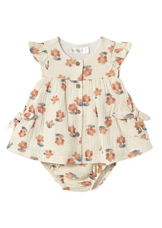 Rochii - Rochita + chilotei - flori - Mayoral  18 luni