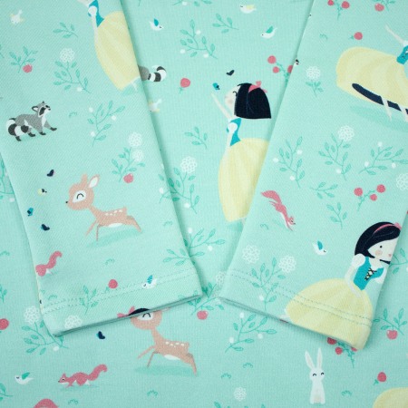 Rochita cu maneca lunga imprimeu Alba ca Zapada 116 cm (5-6 ani) [2]