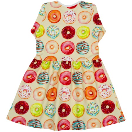 Rochita cu maneca lunga imprimeu gogosi  98 cm (2-3 ani) [2]