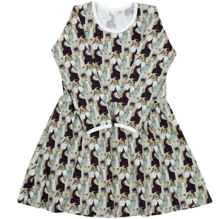 Rochita cu maneca lunga imprimeu iepurasi sic 122 cm (7-8 ani) [1]