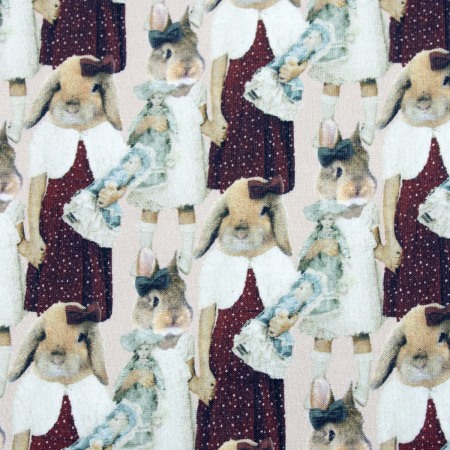 Rochita cu maneca lunga imprimeu iepurasi sic 122 cm (7-8 ani) [3]