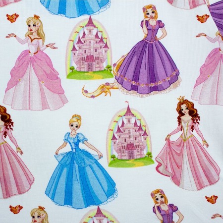 Rochita cu maneca lunga imprimeu printese din povesti 80 cm (9-10 luni) [2]