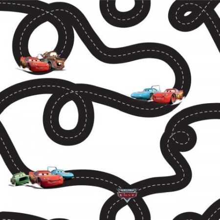 Tapet - Rola tapet 10 X 0,52m - Disney Cars TA01897 - Decofun