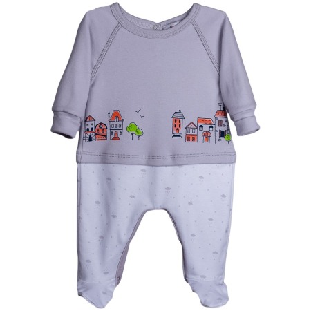 Haine  Incaltaminte Accesorii - Salopeta Casute 6 luni