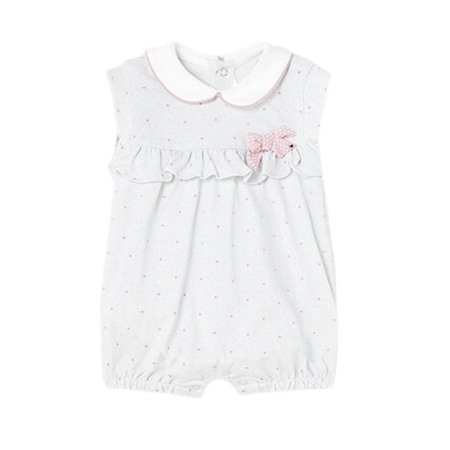 Salopete - Salopeta cu guler din bumbac sustenabil Fundita - Mayoral 2-4 luni