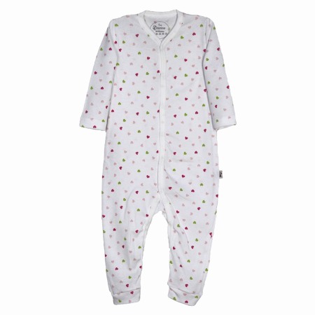 Haine  Incaltaminte Accesorii - Salopeta maneca lunga - Inimioare 2 ani