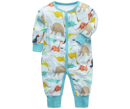 Salopete - Salopeta (pijama) cu capse - Animale preistorice - Easymon 12 luni