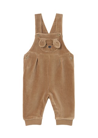 Salopete - Salopeta velur cu bretele - caramel - Mayoral