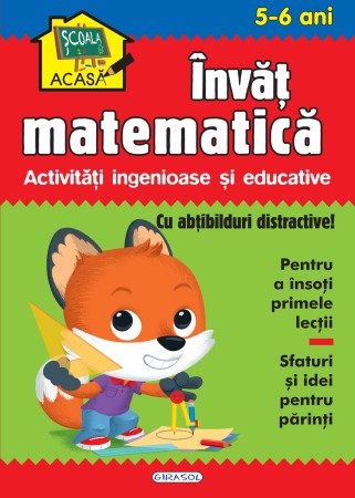 Carti - Scoala acasa - Invat matematica 5-6 ani