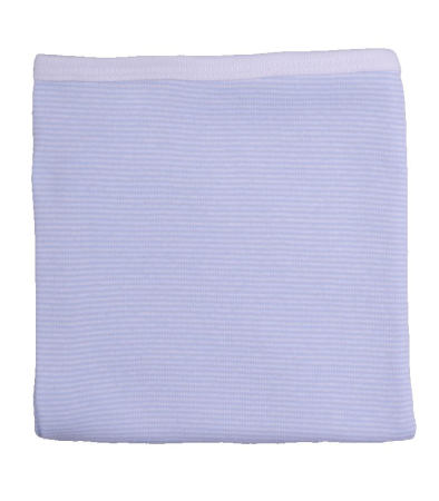 Scutece lavete protectie - Scutec bebe  dungi alb/albastru deschis