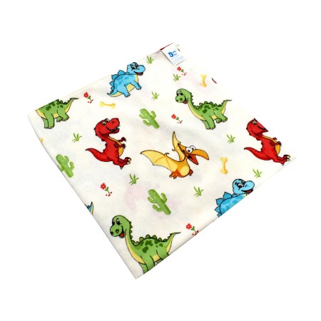 Scutece lavete protectie - Scutec finet refolosibil - Dragoni - BalticBebe 120x120cm