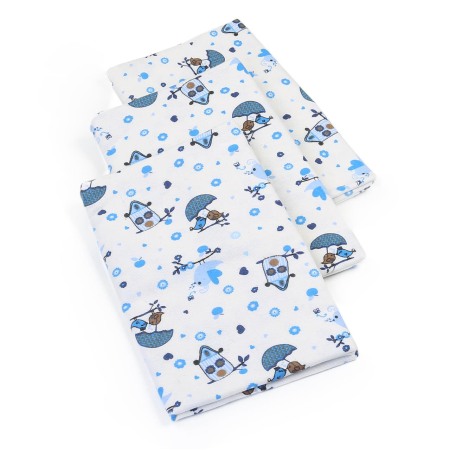 Scutece lavete protectie - Scutec finet refolosibil - Pasarele, 3 buc. - BalticBebe