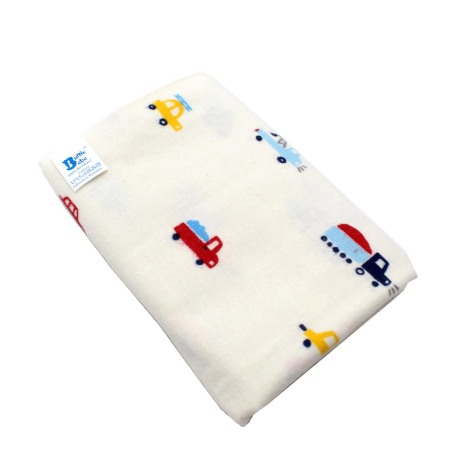 Scutece lavete protectie - Scutece bumbac refolosibile - Camion - BalticBebe 120x120cm
