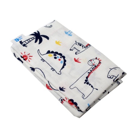 Scutece lavete protectie - Scutece bumbac refolosibile - Girafa - BalticBebe