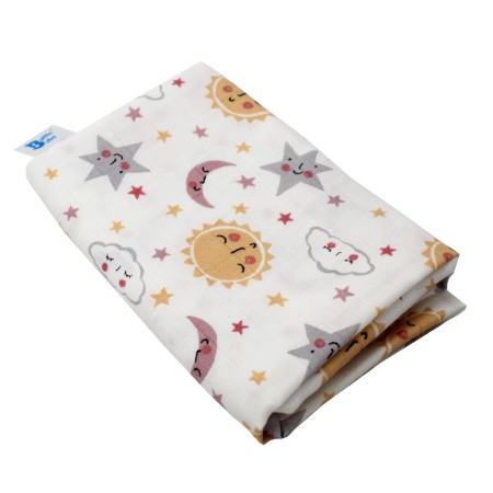 Scutece lavete protectie - Scutece bumbac refolosibile - Soare - BalticBebe