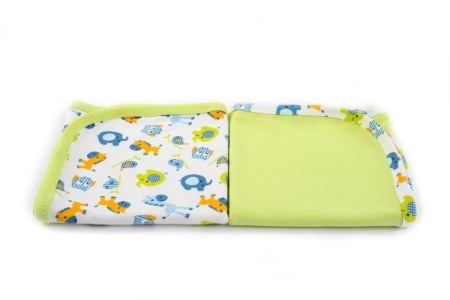 Pleduri si paturici - Set 2 paturici - When Elephants were Green - Buva