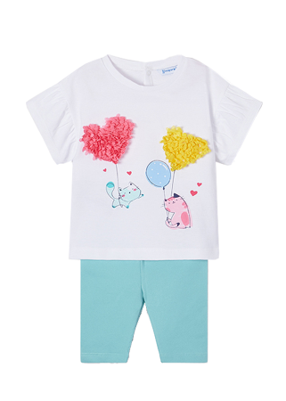 Compleuri - Set 2 piese ECOFRIENDS, bluza+pantaloni - Mayoral 36 luni