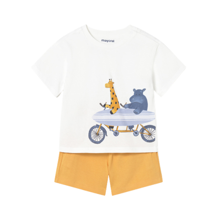 Compleuri - Set 2 piese - Tricou Hipo si pantaloni scurti  - Mayoral