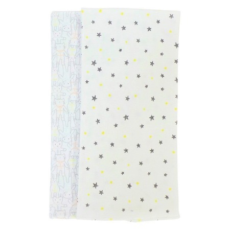 Scutece lavete protectie - Set 2 Scutece bebe  Stelute/Ursuleti