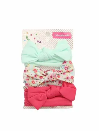 Accesorii par - Set 3 bentite cu fundite