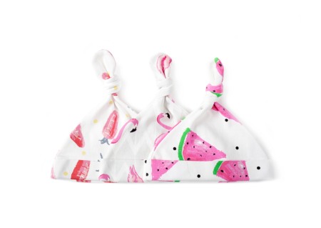 Haine  Incaltaminte Accesorii - Set 3 caciulite Girl in Summer