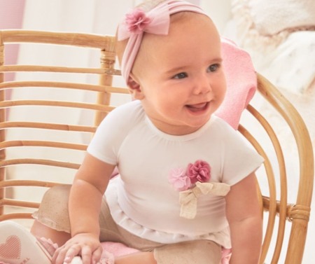 Compleuri - Set 3 piese din bumbac sustenabil - Pantaloni si bluza - Mayoral   6-9 luni