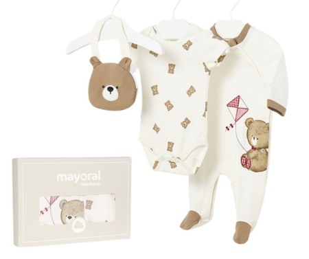 Haine  Incaltaminte Accesorii - Set 3 piese din bumbac sustenabil Urusulet