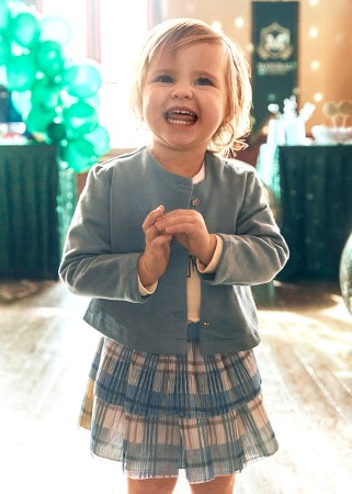 Haine  Incaltaminte Accesorii - Set 3 piese - Fusta+bluza+cardigan - Mayoral