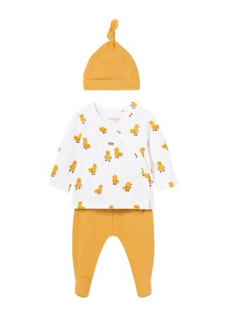 Compleuri - Set 3 piese Pui Better Cotton - Mayoral 4-6 luni (70 cm)