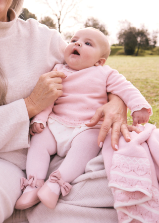 Compleuri - Set 3 piese - Salopeta+bluza+jacheta - Roz