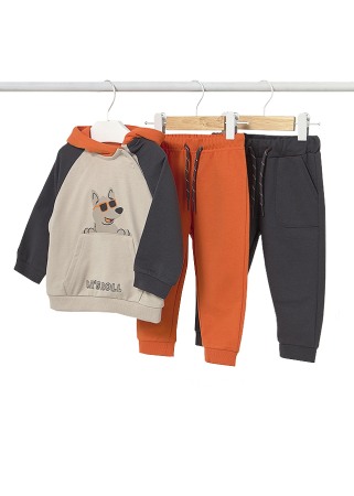 Haine  Incaltaminte Accesorii - Set 3 piese - Trening - bleumarin / portocaliu - Mayoral