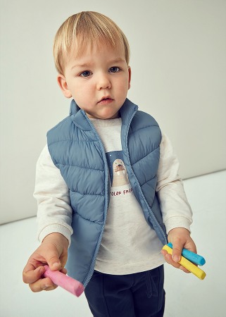 Haine  Incaltaminte Accesorii - Set 3 piese - Vesta+bluza+pantaloni - Mayoral   4 ani