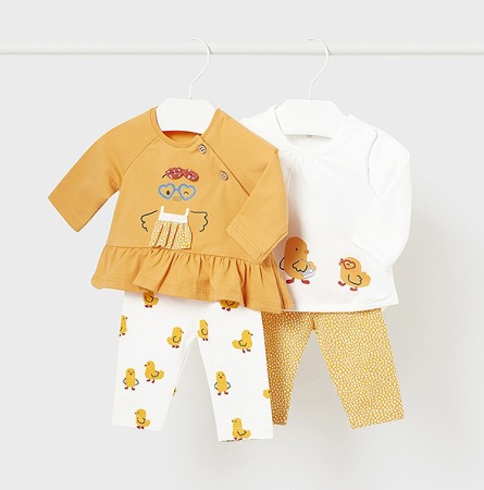 Haine - Set 4 piese Better Cotton - Mayoral 6-9 luni (75 cm)