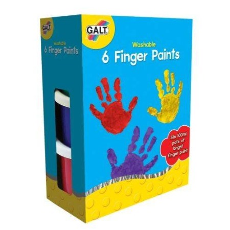 Educatie Gradinita Scoala - Set 6 acuarele pentru pictat cu mana