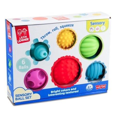 Jocuri de indemanare - Set 6 mingiute senzoriale