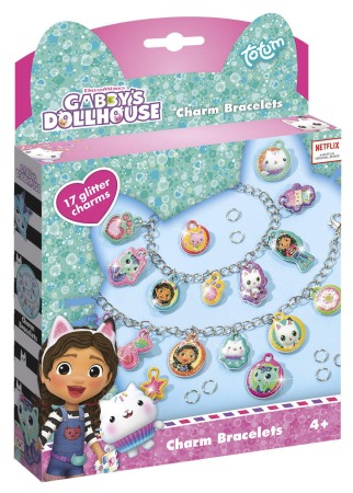 Alte activitati de creatie sau artistice - Set bratari cu pandantive - Gabbys Dollhouse